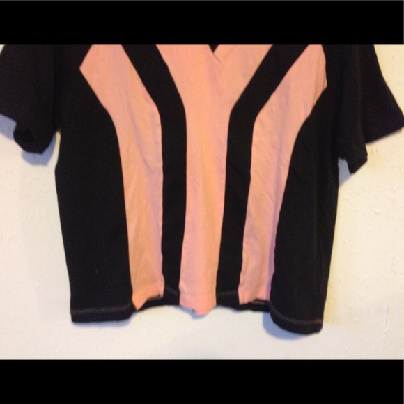Ultra Rare Black Pink Y-3 Adidas T-shirt Shirt Top - Picture 3 of 7